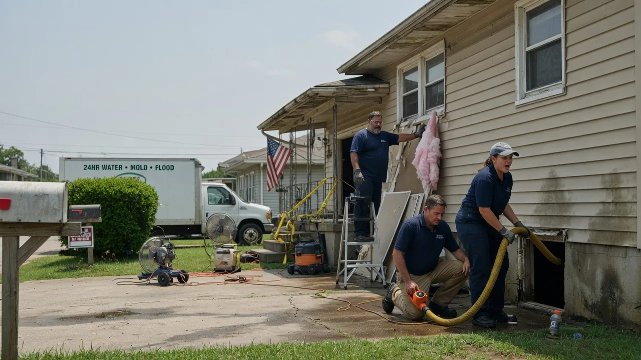 Water Damage Repair in Santa Fe, MO near me
